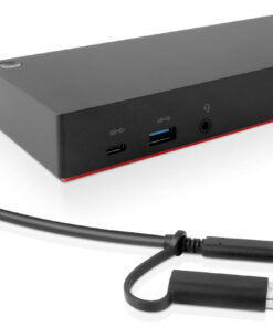 Lenovo 40AF0135EU laptop dock & poortreplicator Bedraad Zwart