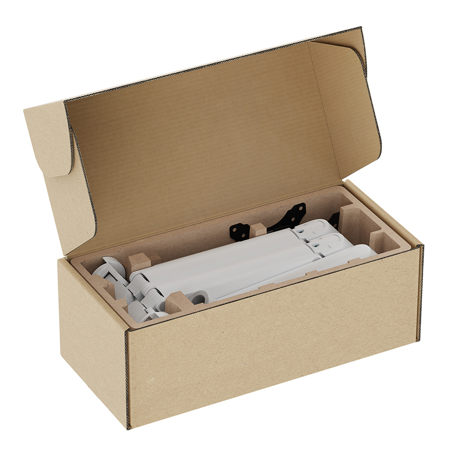 Neomounts DS70-250WH2 Desk monitor arm, Clamp/Grommet, 17" - 35", 100x100 mm, Height adjust - Afbeelding 3