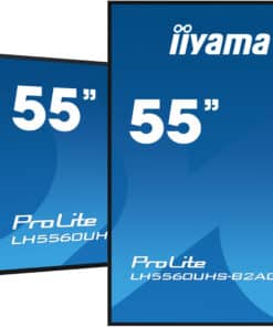 iiyama LH5560UHS-B2AG beeldkrant Digitaal A-kaart 138,7 cm (54.6") LED Wifi 500 cd/m² 4K Ultra HD Zwart Type processor Android 11 24/7 Monitor