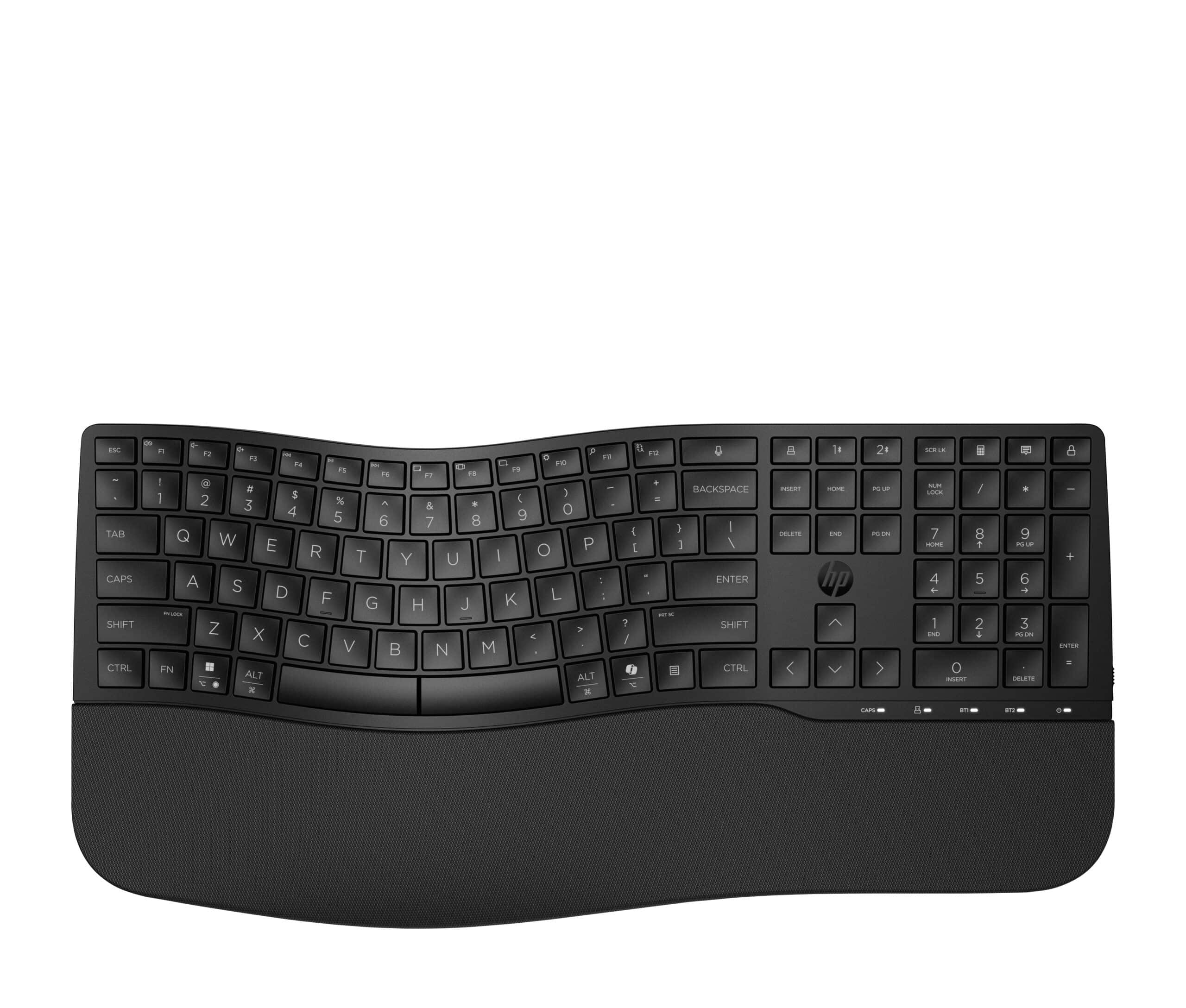HP 685 CFT DUAL-MODE KBD toetsenbord Kantoor RF-draadloos + Bluetooth Zwart - Afbeelding 4