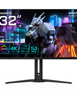 GIGABYTE AORUS FO32U EK computer monitor 80 cm (31.5") 3840 x 2160 Pixels 4K Ultra HD OLED Zwart