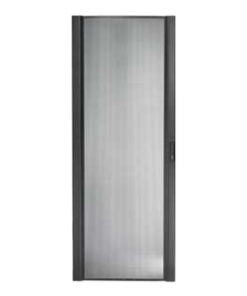 APC NetShelter SX 48U 750 mm brede geperforeerde gewelfde deur zwart