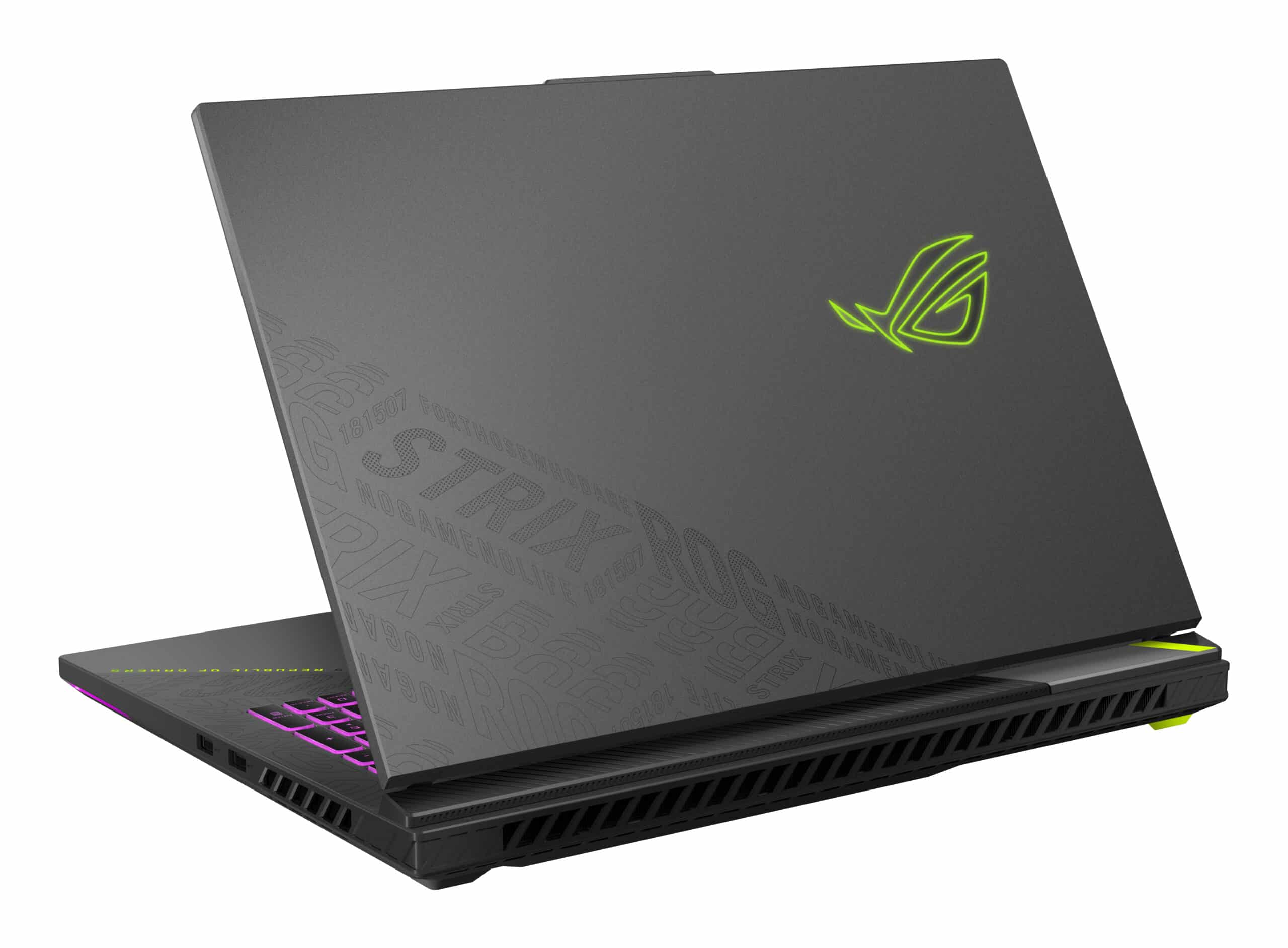 ASUS ROG Strix G18 G814FP-S9013W AMD Ryzen™ 9 9955HX Laptop 45,7 cm (18") 2.5K 32 GB DDR5-SDRAM 1 TB SSD NVIDIA GeForce RTX 5070 Wi-Fi 6E (802.11ax) Windows 11 Home Belgisch Groen, Grijs - Afbeelding 6