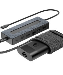 HP Universal USB-C-hub- en laptopladercombinatie - Afbeelding 3