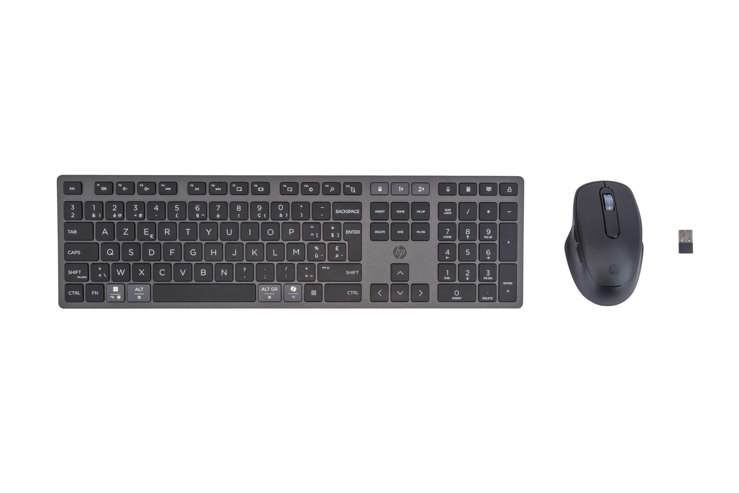 HP 720 Multi-Device Rechargeable Wireless Keyboard and Mouse Combo - Afbeelding 2