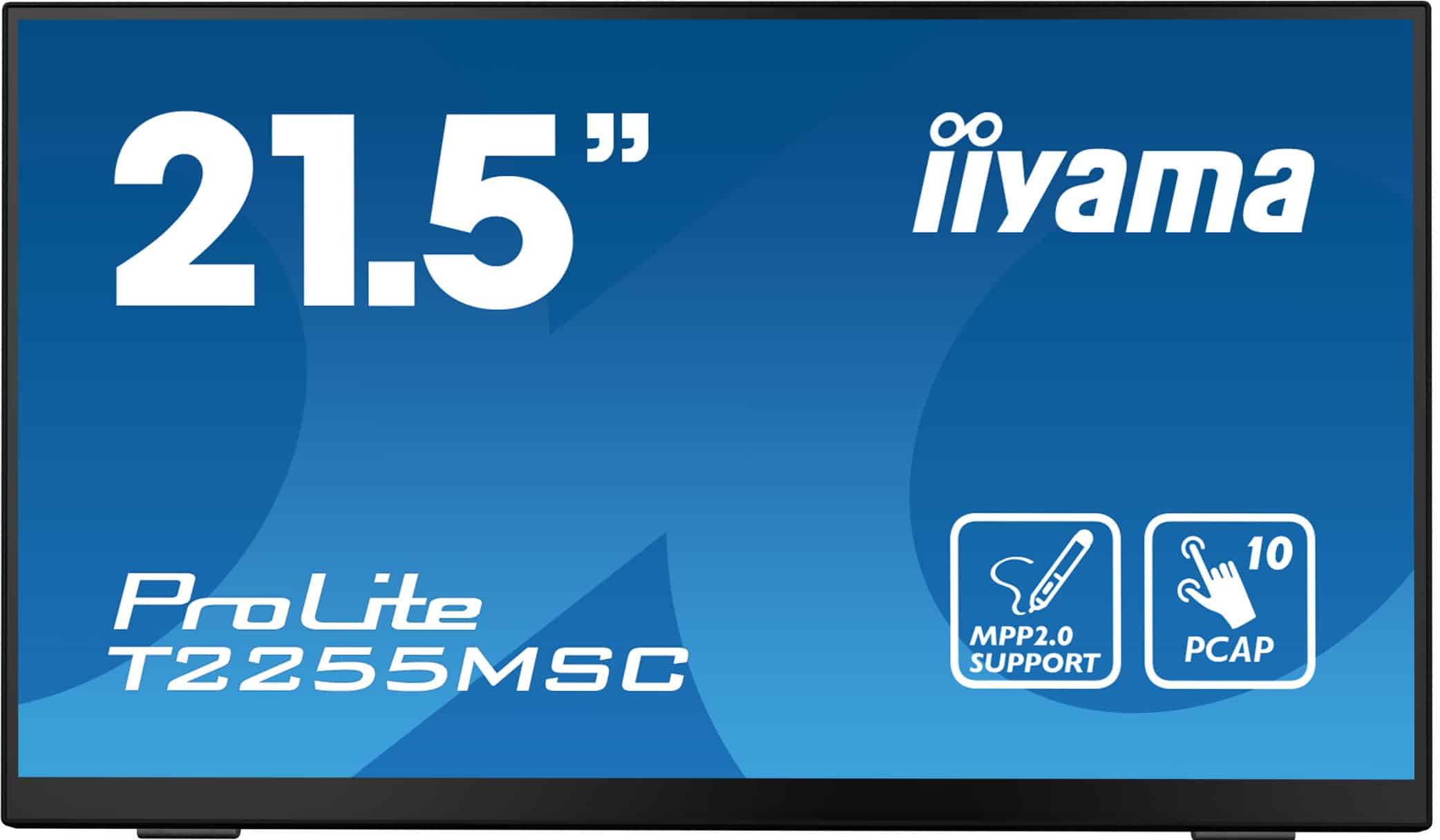 iiyama ProLite T2255MSC-B1 computer monitor 54,6 cm (21.5") 1920 x 1080 Pixels Full HD LCD Touchscreen Zwart - Afbeelding 2