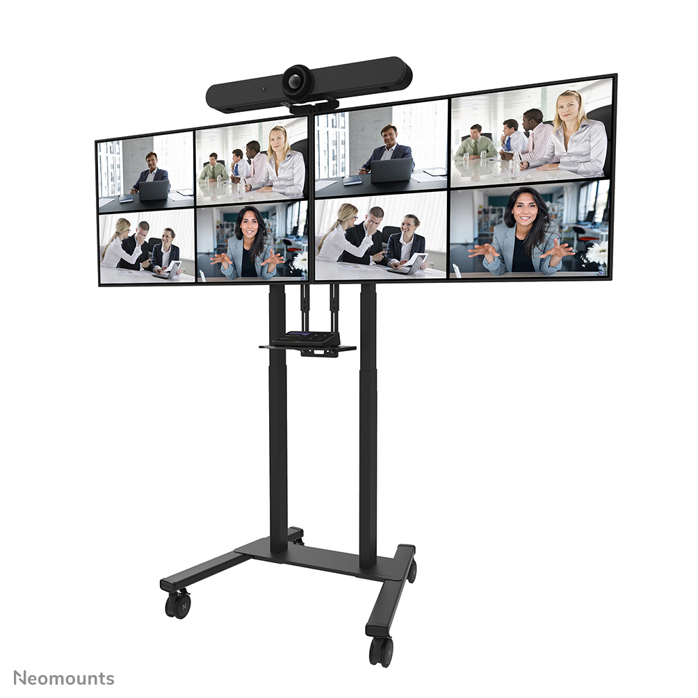 Neomounts ADM-875BL2 Dual Screen Adapter for WL55/FL55-875BL, 42 - 65", : 50kg, 800x400mm - Afbeelding 8