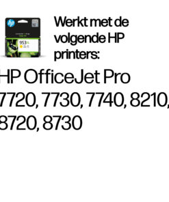 HP 953XL originele high-capacity gele inktcartridge