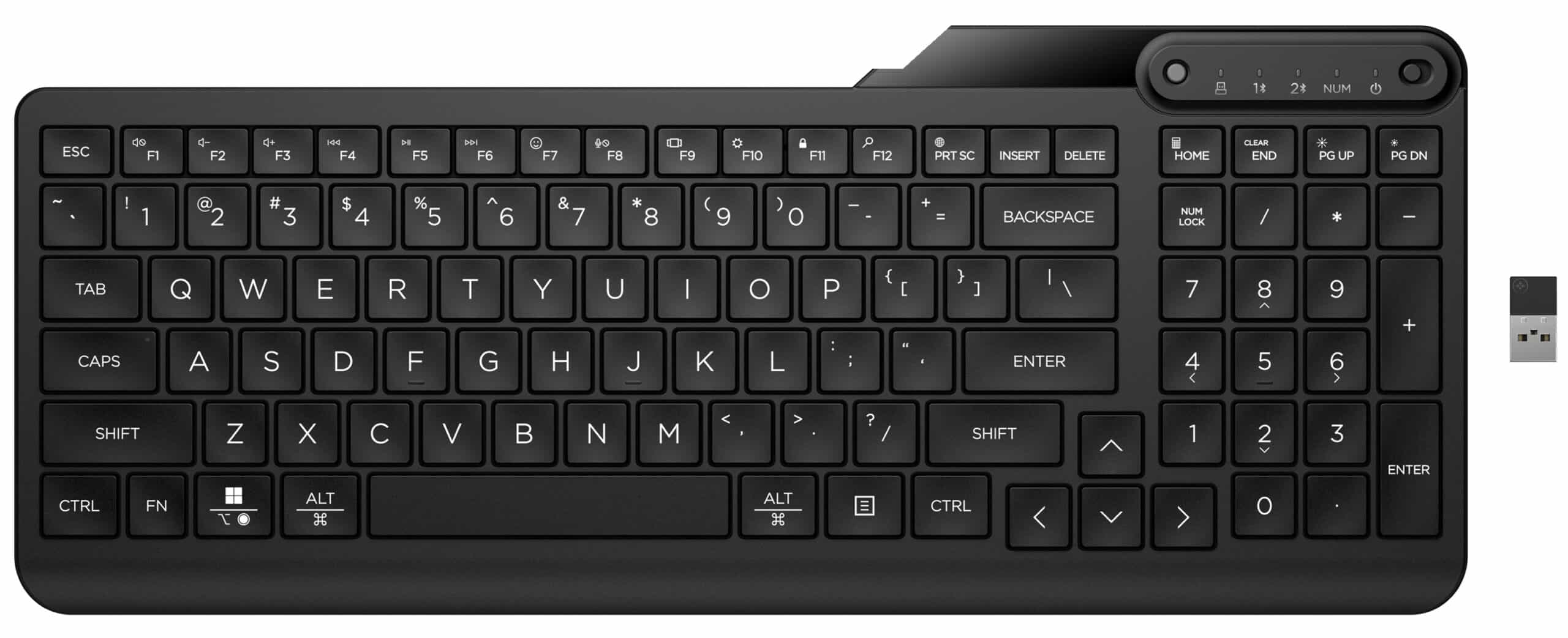 HP 475 dual-mode draadloos toetsenbord - Afbeelding 4