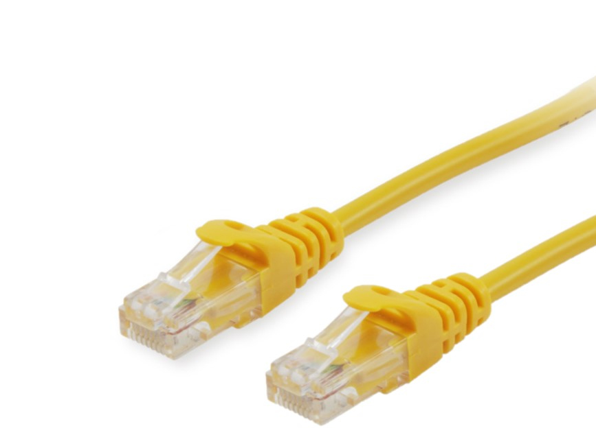 Equip 60316307101 Cat.6A U/UTP Patch Cable, 1.5m, Yellow, 1.5m, Cat6a, RJ45, Yellow - Afbeelding 2