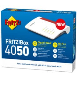 Box 4050 draadloze router Gigabit Ethernet Dual-band (2.4 GHz / 5 GHz) Wit, Rood - Afbeelding 6