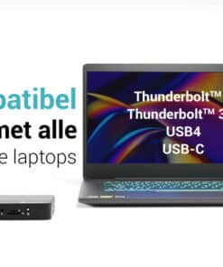 i-tec Thunderbolt 5 Triple Display Docking Station, M.2 slot, 6x USB, 2.5GLAN + Power Delivery 140W - Afbeelding 2