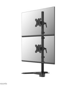 Neomounts DS45-600BL2V Dual monitor stand 10-32", Freestanding, 9 kg, 25.4 - 81.3 cm, 100x100 mm