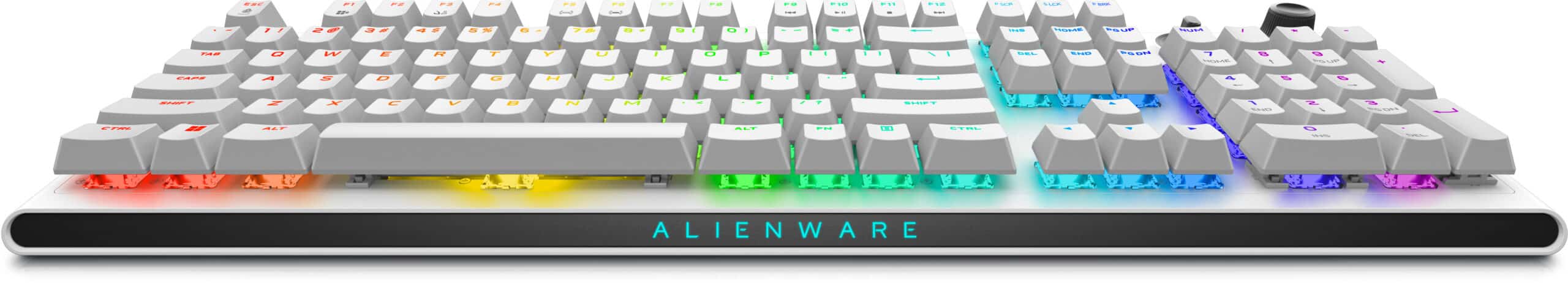 Alienware Tri-Mode AW920K toetsenbord Gamen USB + RF Wireless + Bluetooth Wit - Afbeelding 2
