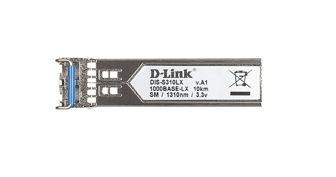 D-Link DIS-S310LX netwerk transceiver module Vezel-optiek 1000 Mbit/s mini-GBIC - Afbeelding 2