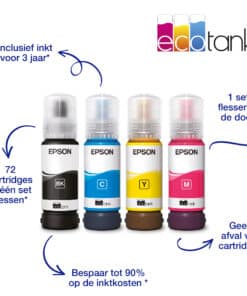 Epson EcoTank ET-4800 A4 multifunctionele Wi-Fi-printer met inkttank, inclusief tot 3 jaar inkt - Afbeelding 4