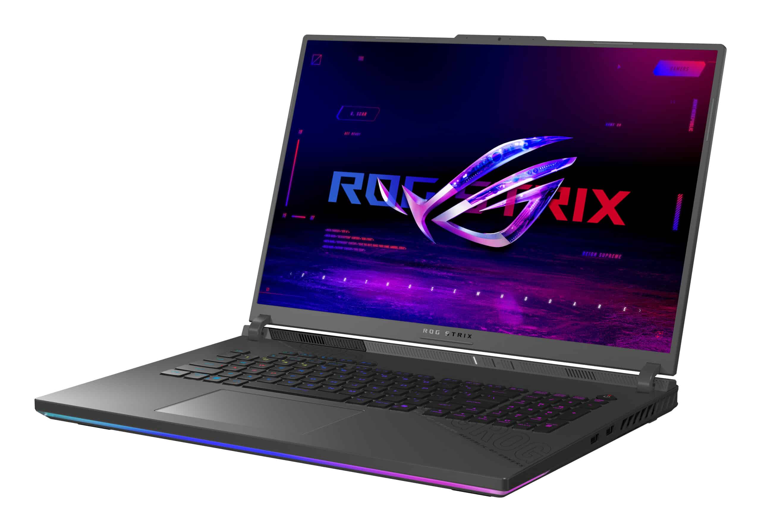 ASUS ROG Strix G18 G814PP-S9018W AMD Ryzen™ 9 7940HX Laptop 45,7 cm (18") 2.5K 32 GB DDR5-SDRAM 1 TB SSD NVIDIA GeForce RTX 5070 Wi-Fi 6E (802.11ax) Windows 11 Home Belgisch Grijs - Afbeelding 3