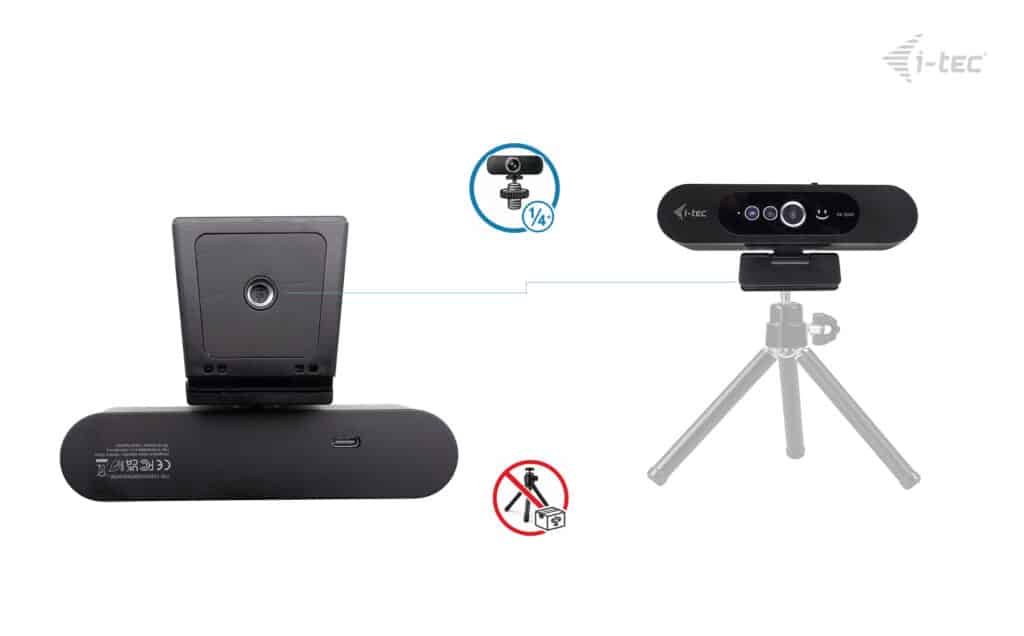 i-tec SOLOMON WH200 2K Webcam Windows Hello - Afbeelding 6