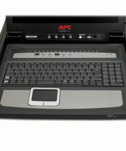 APC AP5816 rack console 43,2 cm (17") Zwart