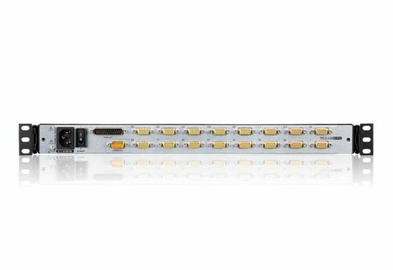 ATEN CL5816N-ATA-EG rack console 48,3 cm (19") Zwart 1U - Afbeelding 2