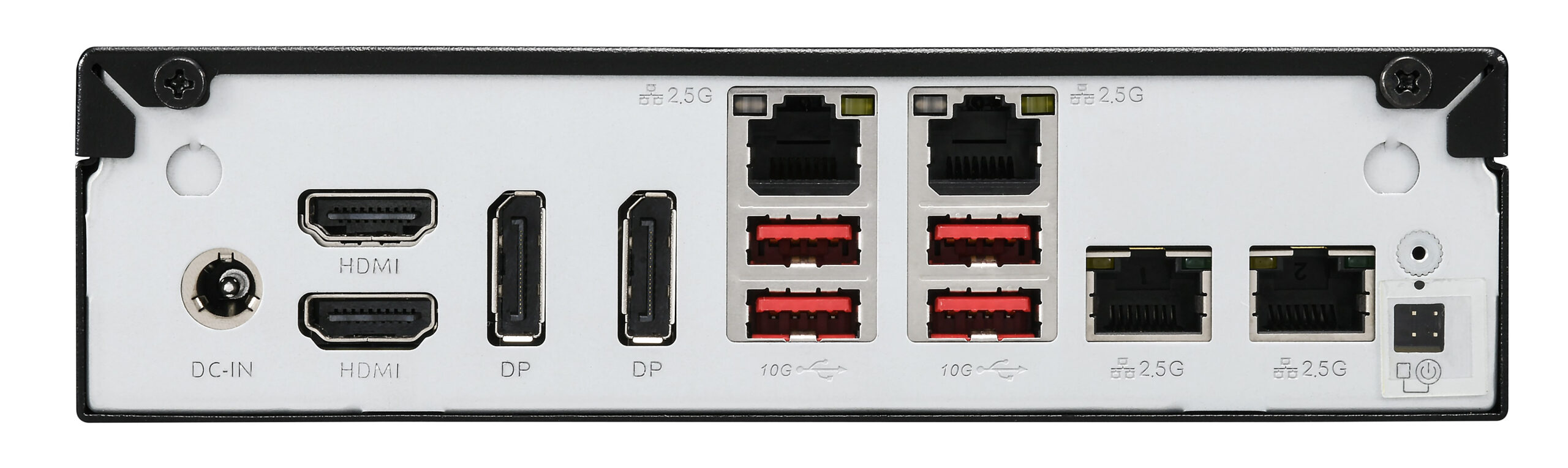 Shuttle Slim AI PC DN11H7 Intel Core Ultra 7 155H, Intel Arc graphics, 2xHDMI, 2x DP, 4x 2.5 Gbit LAN, VESA, 24/7 permanent gebruik - Afbeelding 3