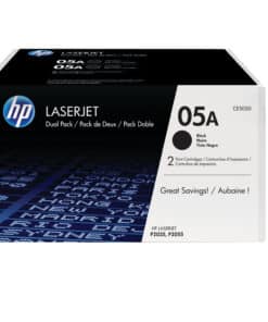 HP 05A originele zwarte LaserJet tonercartridge, 2-pack - Afbeelding 7