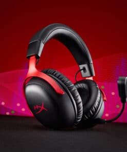 HyperX Cloud III S Wireless - Gaming Headset (zwart-rood) - Afbeelding 3