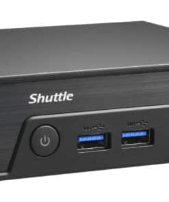 Shuttle Nano PC NE10N, Intel N 100, 1x HDMI, 1x DP, 6x USB, 1x LAN, ventilatorloos, 24/7 permanent gebruik, incl. VESA Barebone - Afbeelding 4