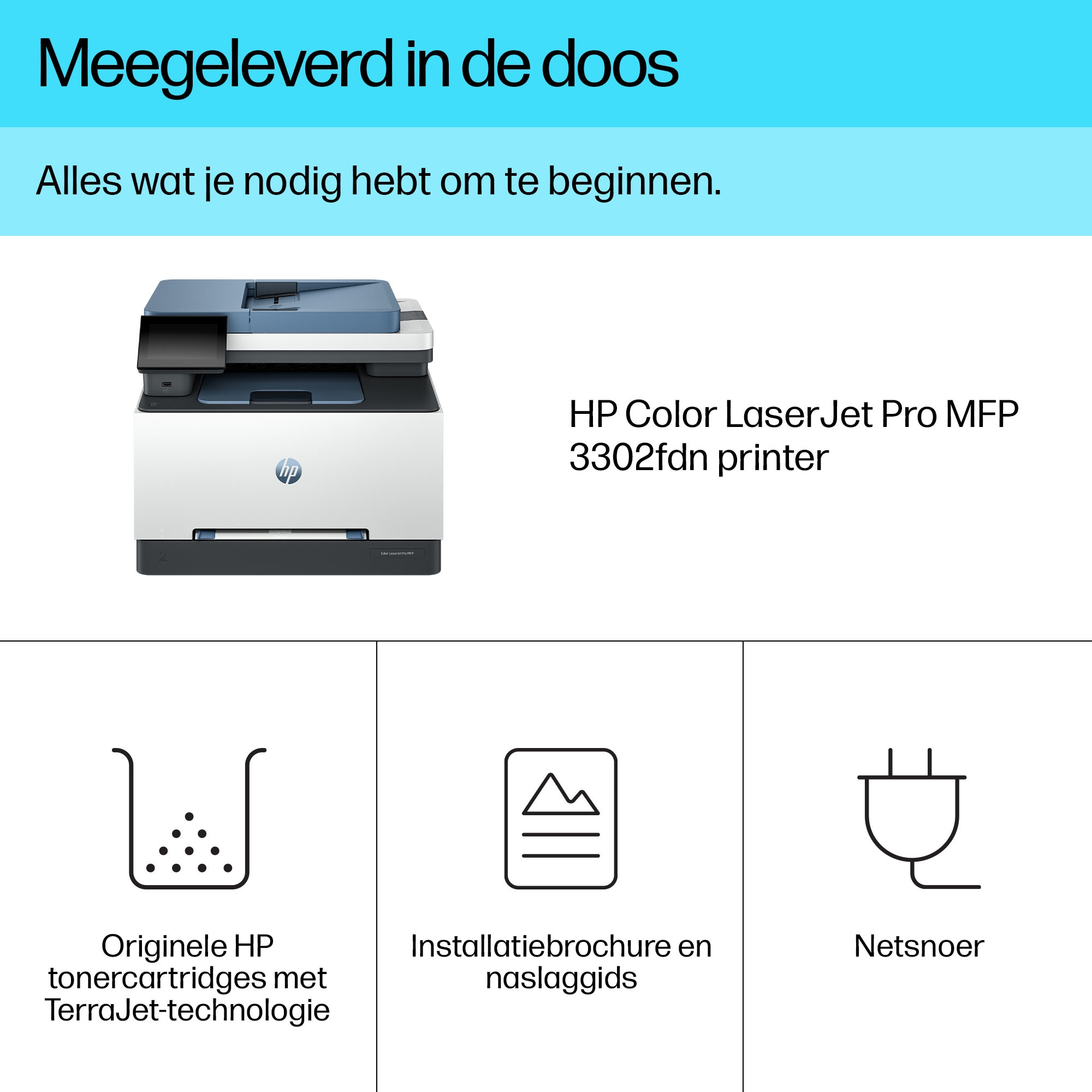 HP Color LaserJet Pro MFP 3302fdn - Afbeelding 8