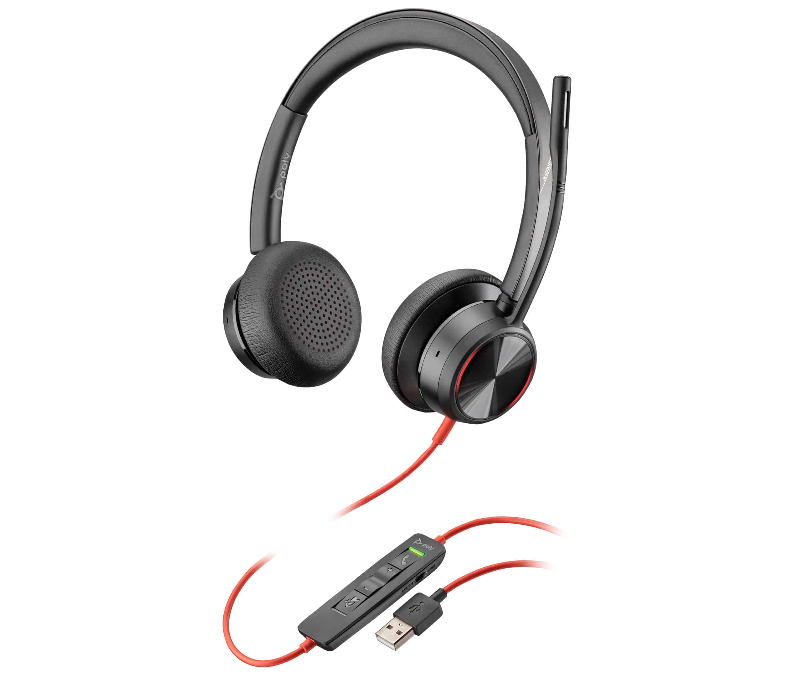 HP Poly Blackwire 8225 USB-A Headset - Afbeelding 4