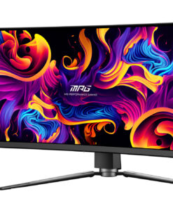 MSI MPG 491CQP QD-OLED computer monitor 124,5 cm (49") 5120 x 1440 Pixels Dual WQHD Zwart