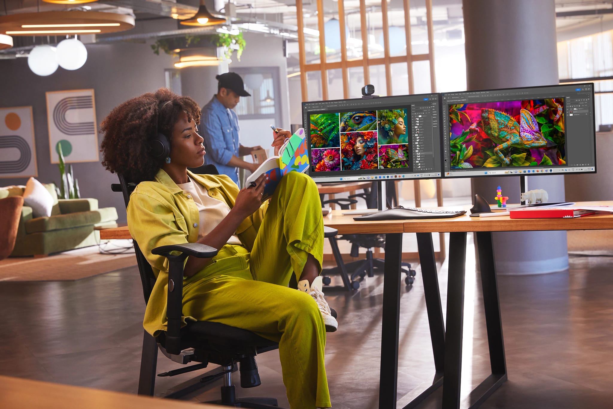 HP Serie 7 Pro 27 inch 4K Thunderbolt 4 monitor - 727pk - Afbeelding 4