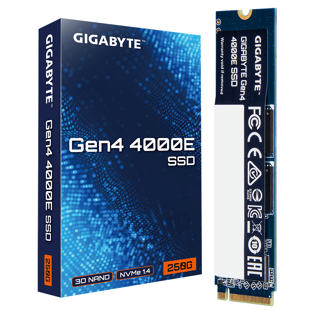 GIGABYTE Gen4 4000E 250 GB M.2 PCI Express 4.0 NVMe 3D NAND - Afbeelding 5
