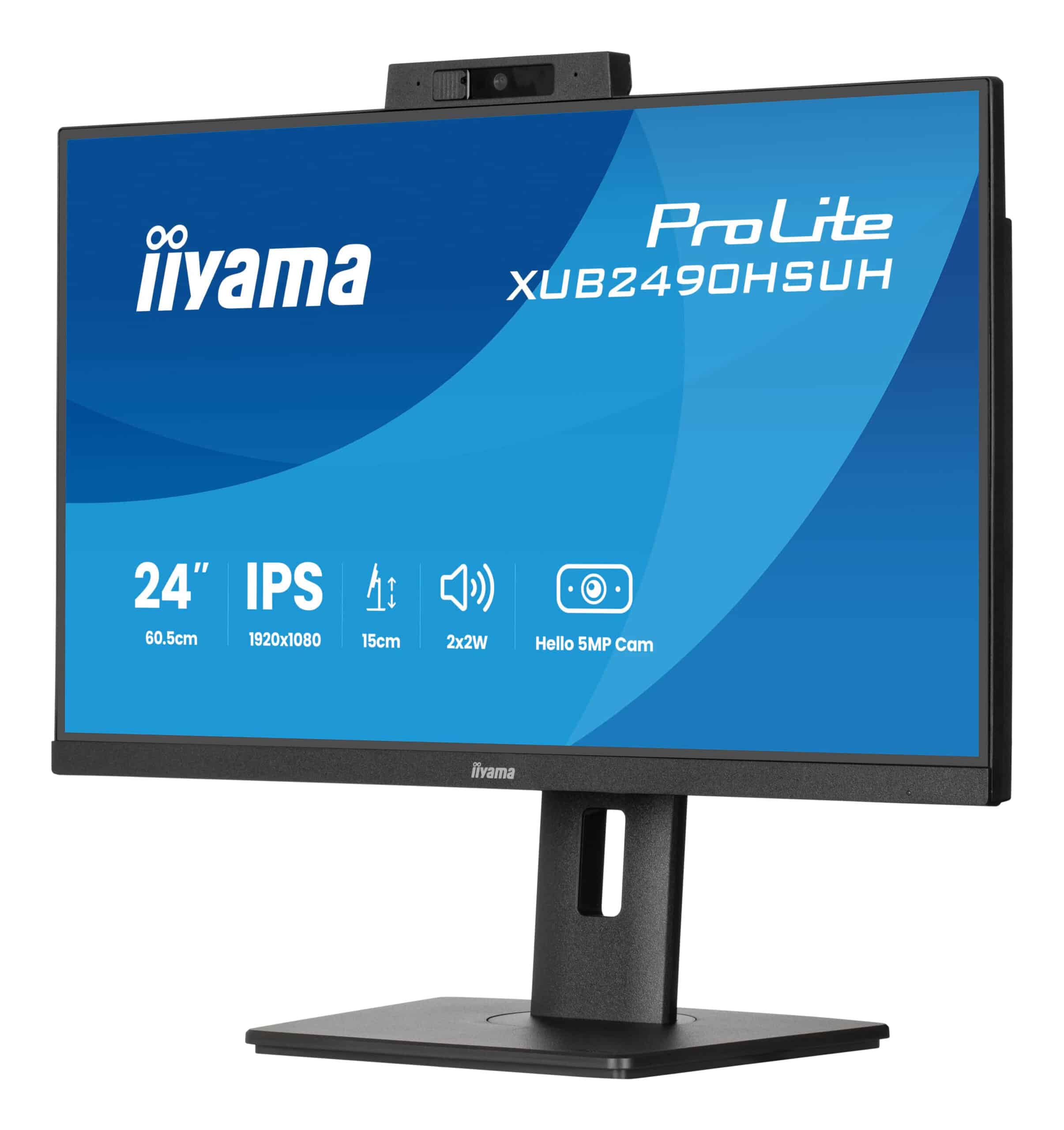 iiyama XUB2490HSUH-B2 computer monitor 60,5 cm (23.8") 1920 x 1080 Pixels Full HD LED Zwart - Afbeelding 5