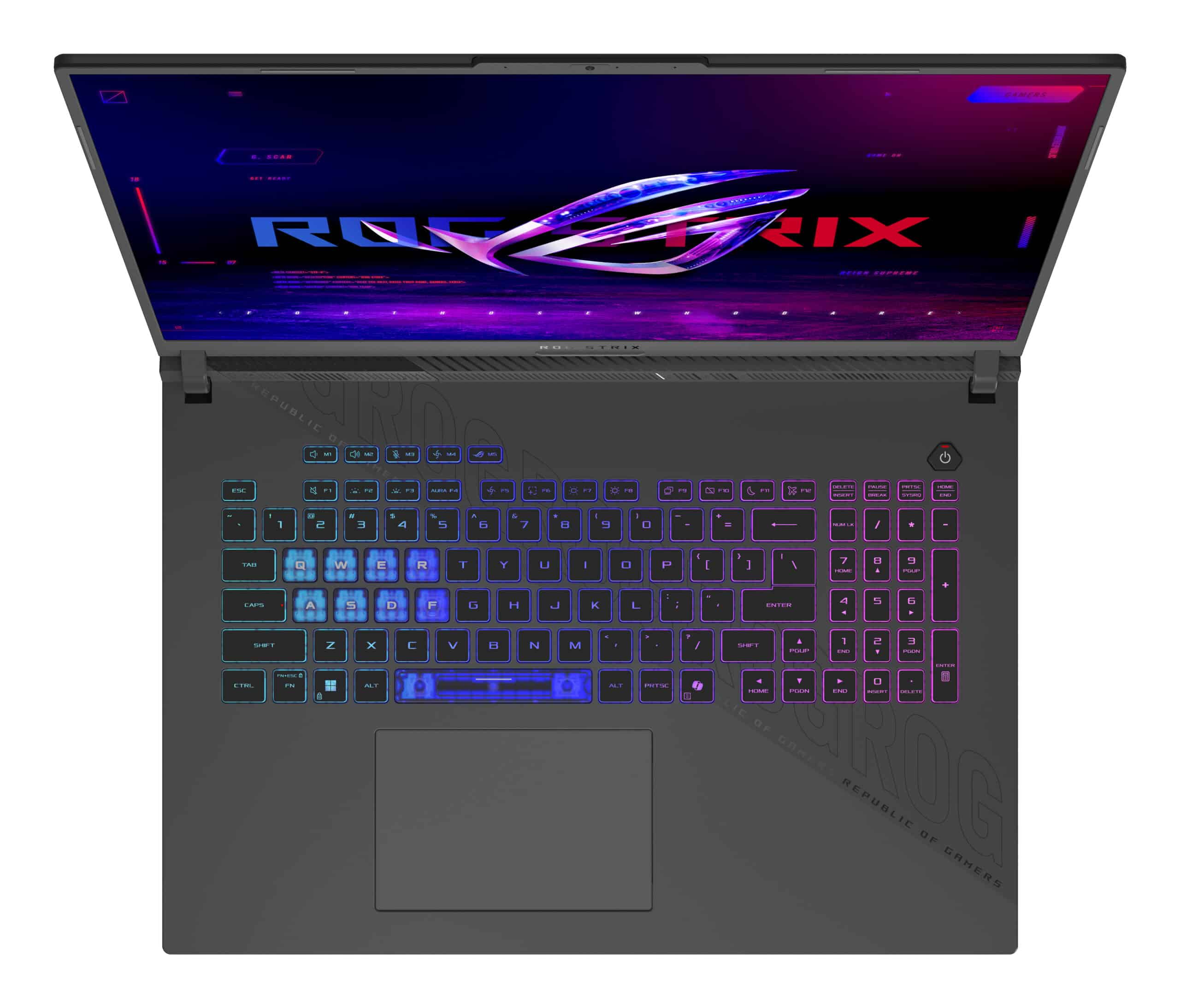 ASUS ROG Strix G18 G814FP-S9006W AMD Ryzen™ 9 9955HX Laptop 45,7 cm (18") 2.5K 32 GB DDR5-SDRAM 1 TB SSD NVIDIA GeForce RTX 5070 Wi-Fi 6E (802.11ax) Windows 11 Home Belgisch Grijs - Afbeelding 6