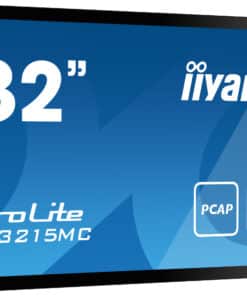 iiyama ProLite TF3215MC-B2 computer monitor 80 cm (31.5") 1920 x 1080 Pixels Full HD LED Touchscreen Kiosk Zwart