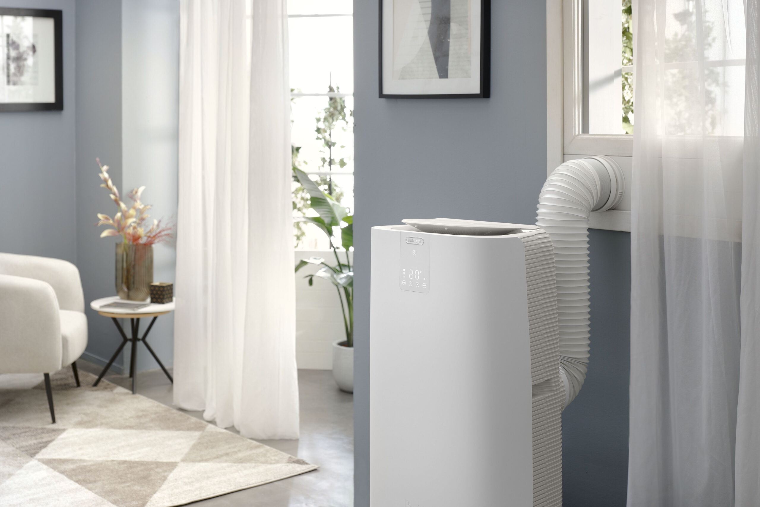 De’Longhi Pinguino GentleJet mobiele airconditioner 875 W Wit - Afbeelding 5