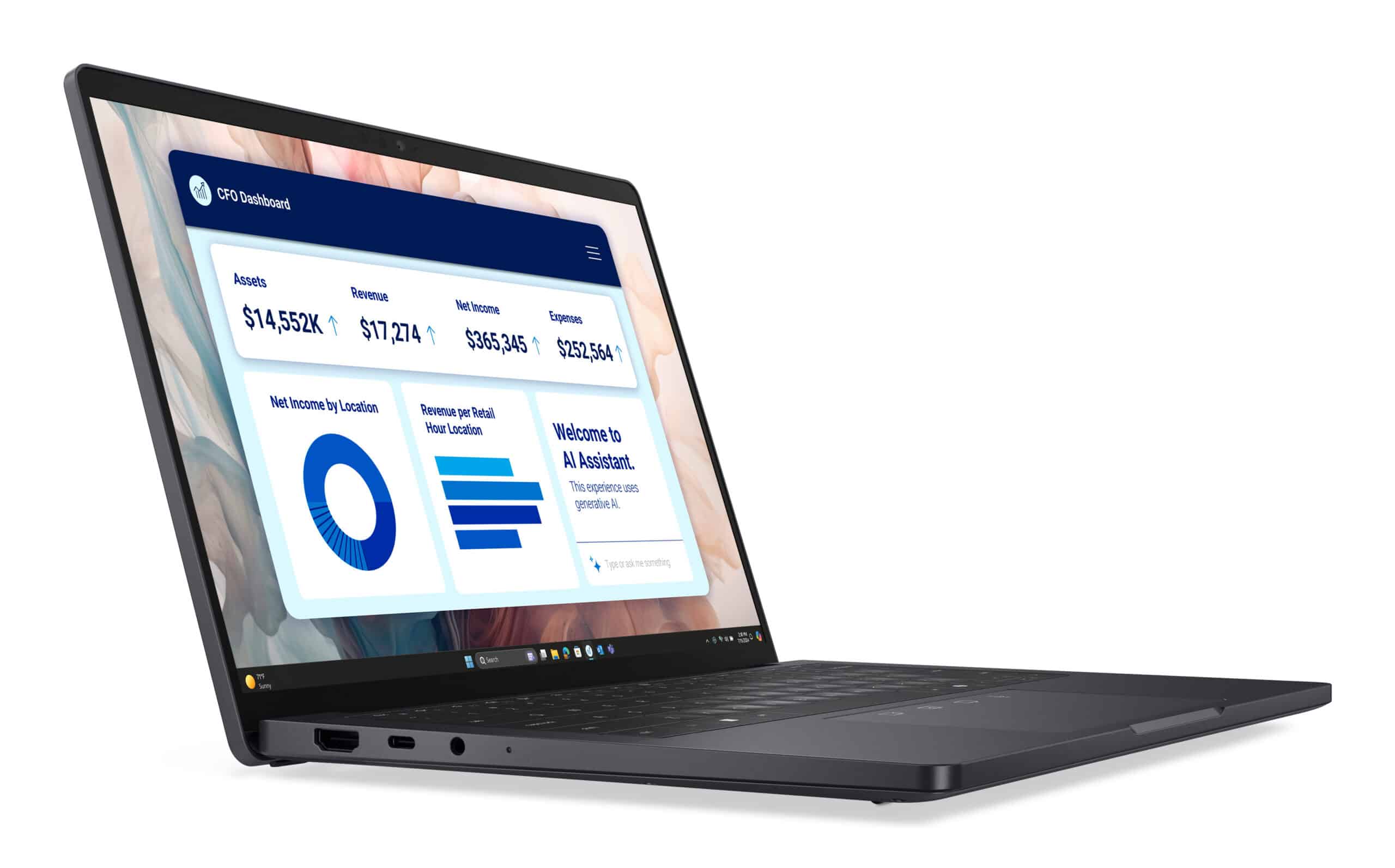 DELL Pro 13 Premium PA13250 Copilot+ PC Intel Core Ultra 7 266V Laptop 33,8 cm (13.3") Full HD+ 16 GB LPDDR5x-SDRAM 512 GB SSD Wi-Fi 7 (802.11be) Windows 11 Pro Engels Grijs - Afbeelding 3