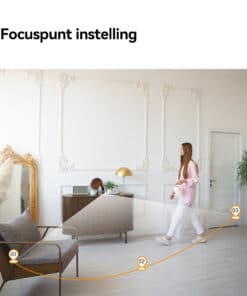 Imou A1 dual Turret IP-beveiligingscamera Buiten 2304 x 1296 Pixels Plafond/bureau - Afbeelding 7