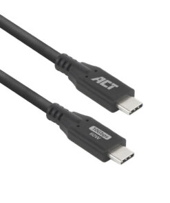 ACT USB 3.0 10Gbps 60W USB Type-C kabel, 0,5 meter