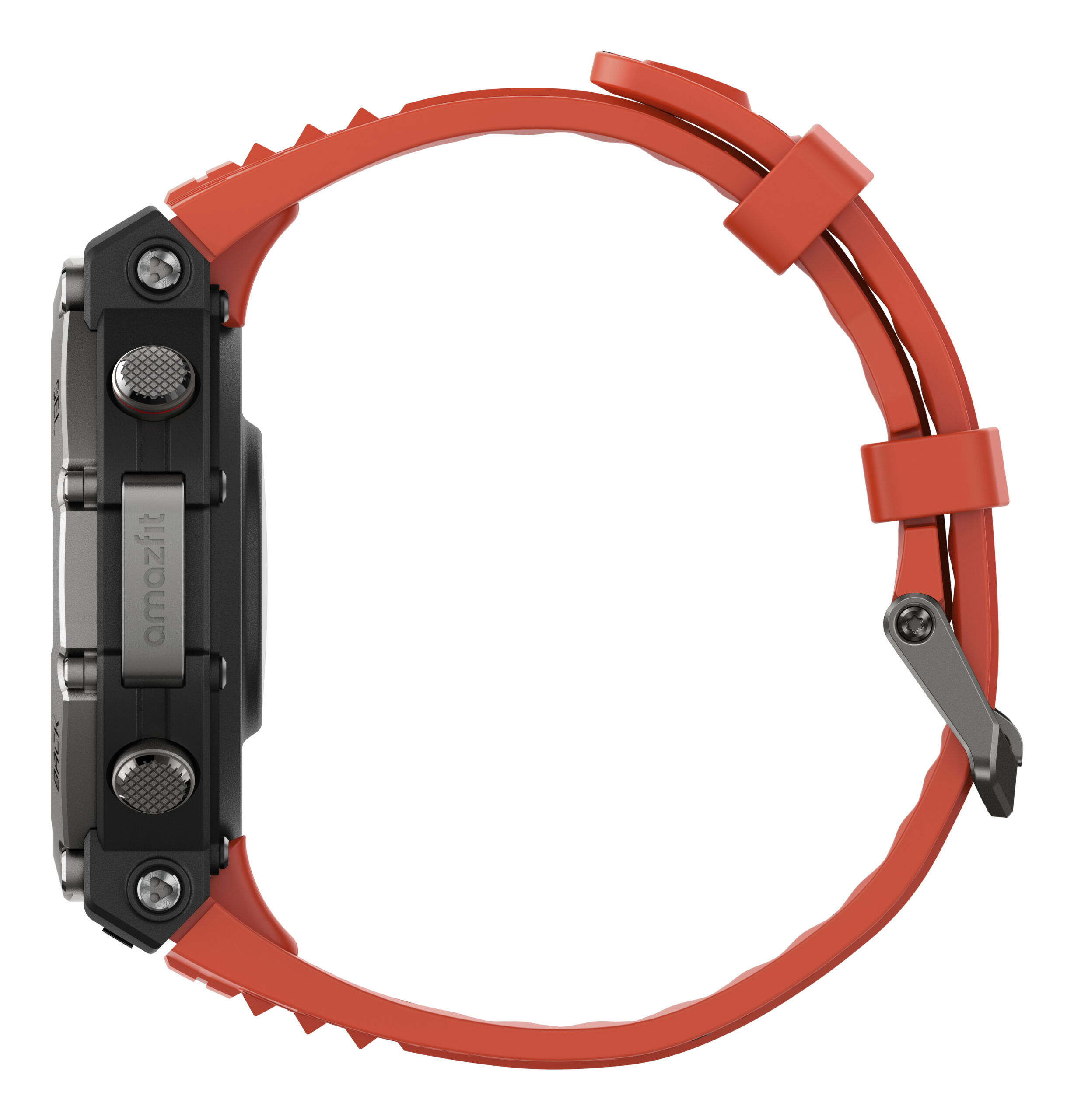 Amazfit T-Rex 3 Lava 3,81 cm (1.5") AMOLED 48.5 mm Digitaal 480 x 480 Pixels Touchscreen Zwart, Roestvrijstaal GPS - Afbeelding 5