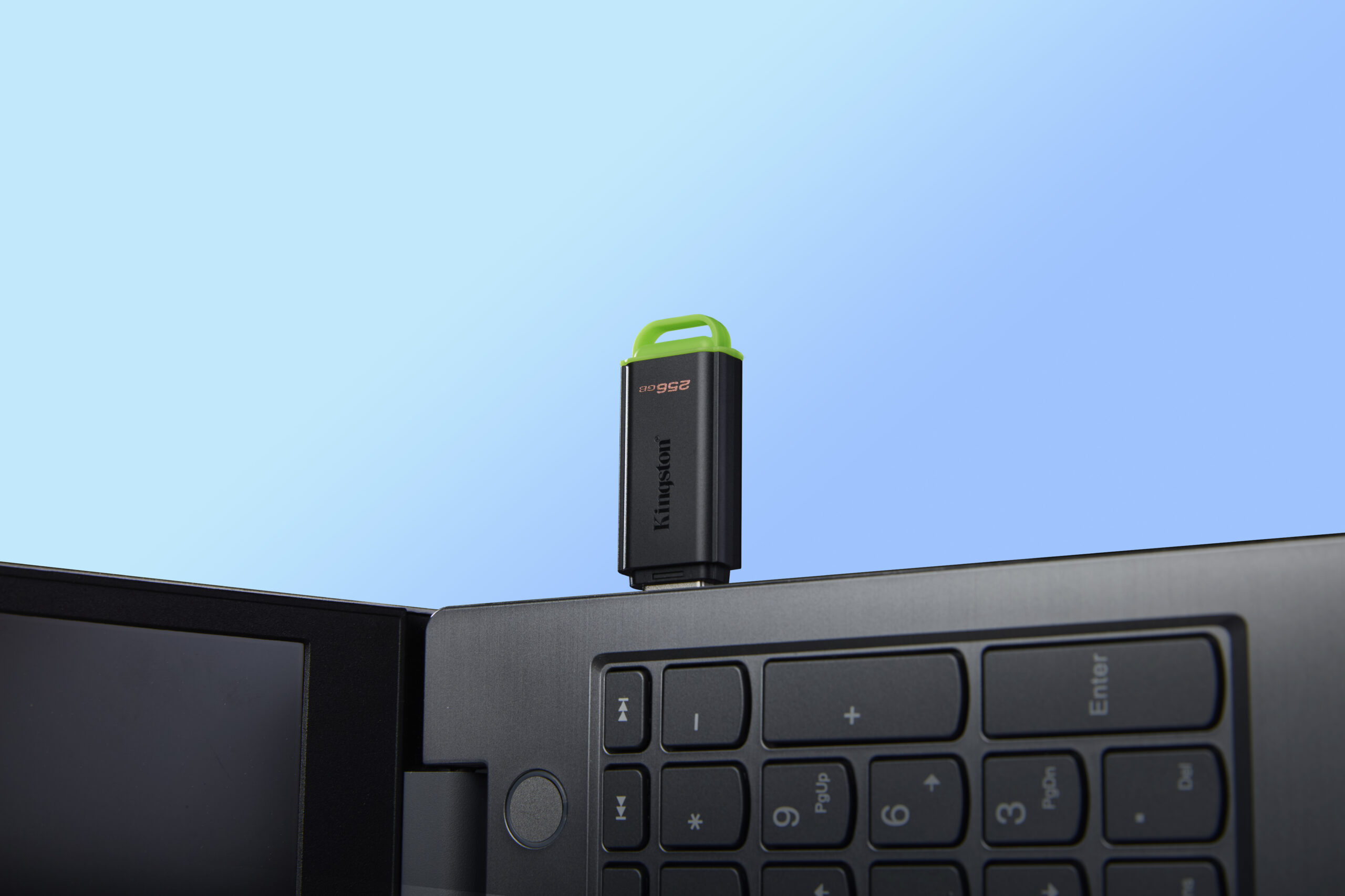 Kingston Technology DataTraveler 256GB Portable USB 3.2 Gen 1 Exodia Black/Green - Afbeelding 8