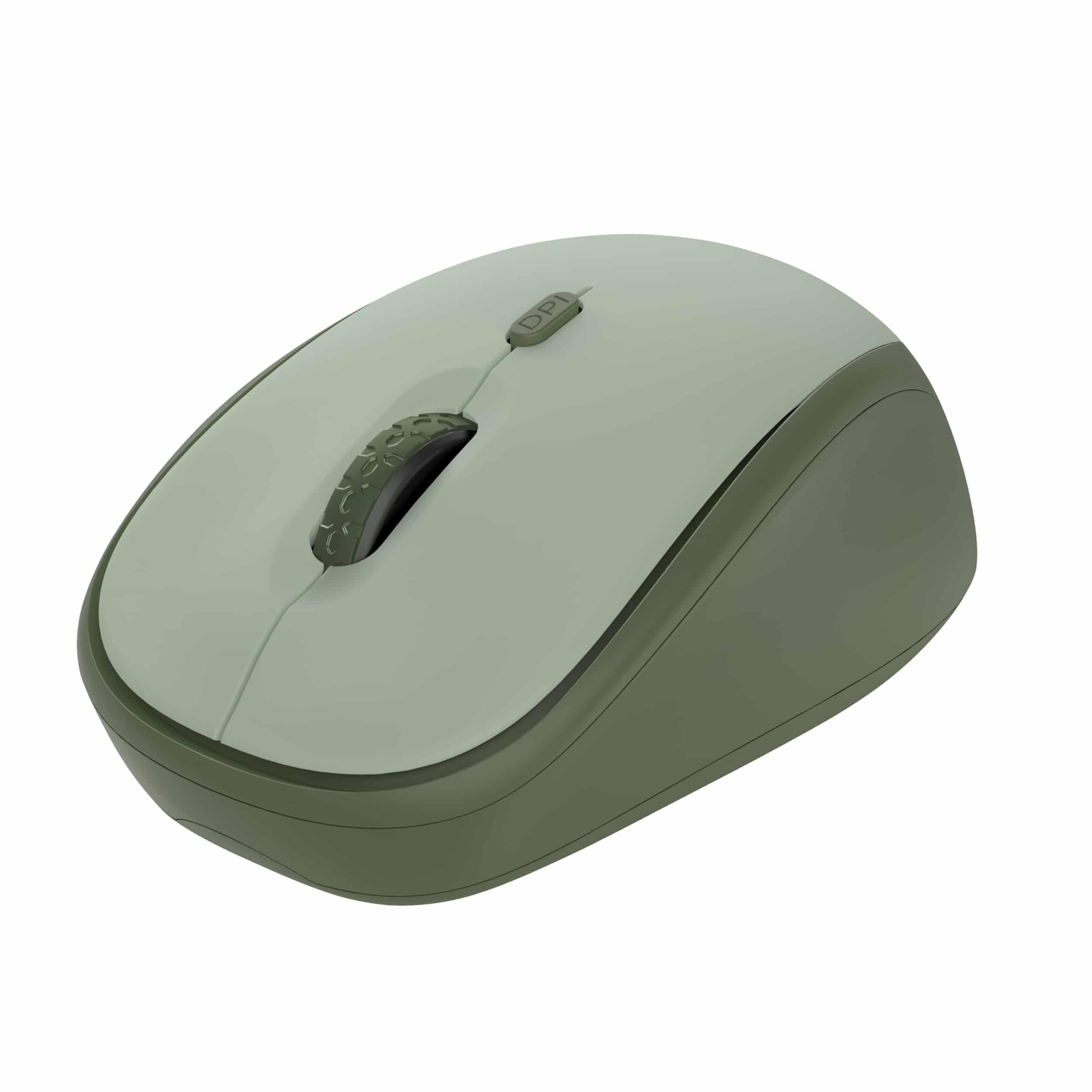 Trust Yvi+ Draadloze Muis - Compacte muis – Stille knoppen – 1600 DPI – Groen
