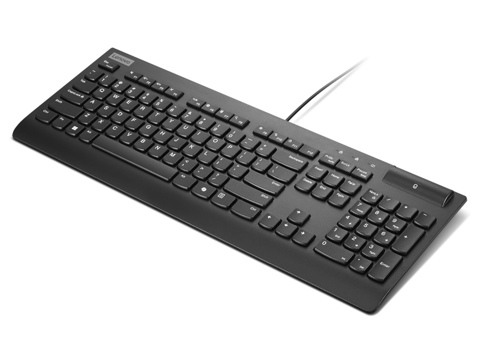 Lenovo 4Y41R64709 toetsenbord Thuis/Werk USB Frans, Duits Zwart - Afbeelding 2