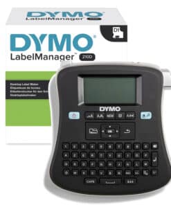 DYMO LabelManager 210D+-labelmaker | Desktoplabelprinter | Draagbare labelmaker met AZERTY-toetsenbord | Groot scherm en toetsen voor snelle toegang | Voor kantoor- en thuisgebruik - Afbeelding 2