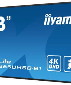 iiyama LH4365UHSB-B1 beeldkrant Kiosk-ontwerp 108 cm (42.5") LED Wifi 800 cd/m² 4K Ultra HD Zwart Type processor Android 11 24/7 - Afbeelding 7