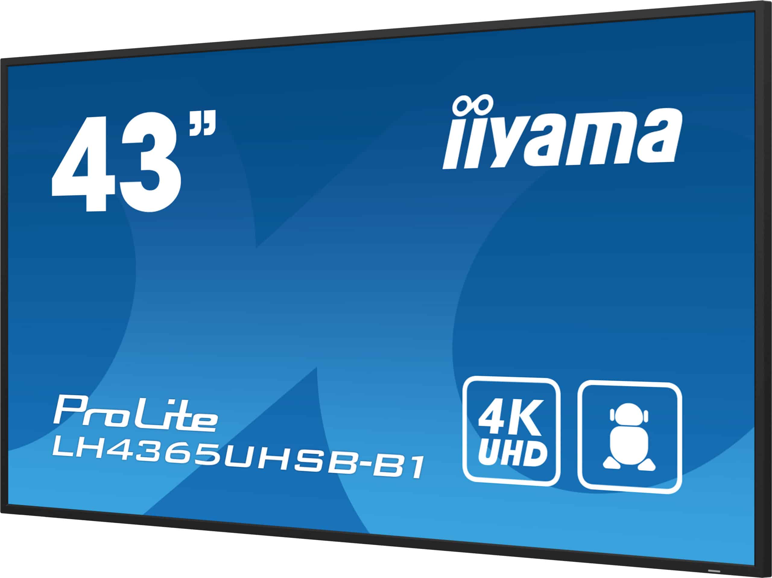 iiyama LH4365UHSB-B1 beeldkrant Kiosk-ontwerp 108 cm (42.5") LED Wifi 800 cd/m² 4K Ultra HD Zwart Type processor Android 11 24/7 - Afbeelding 7