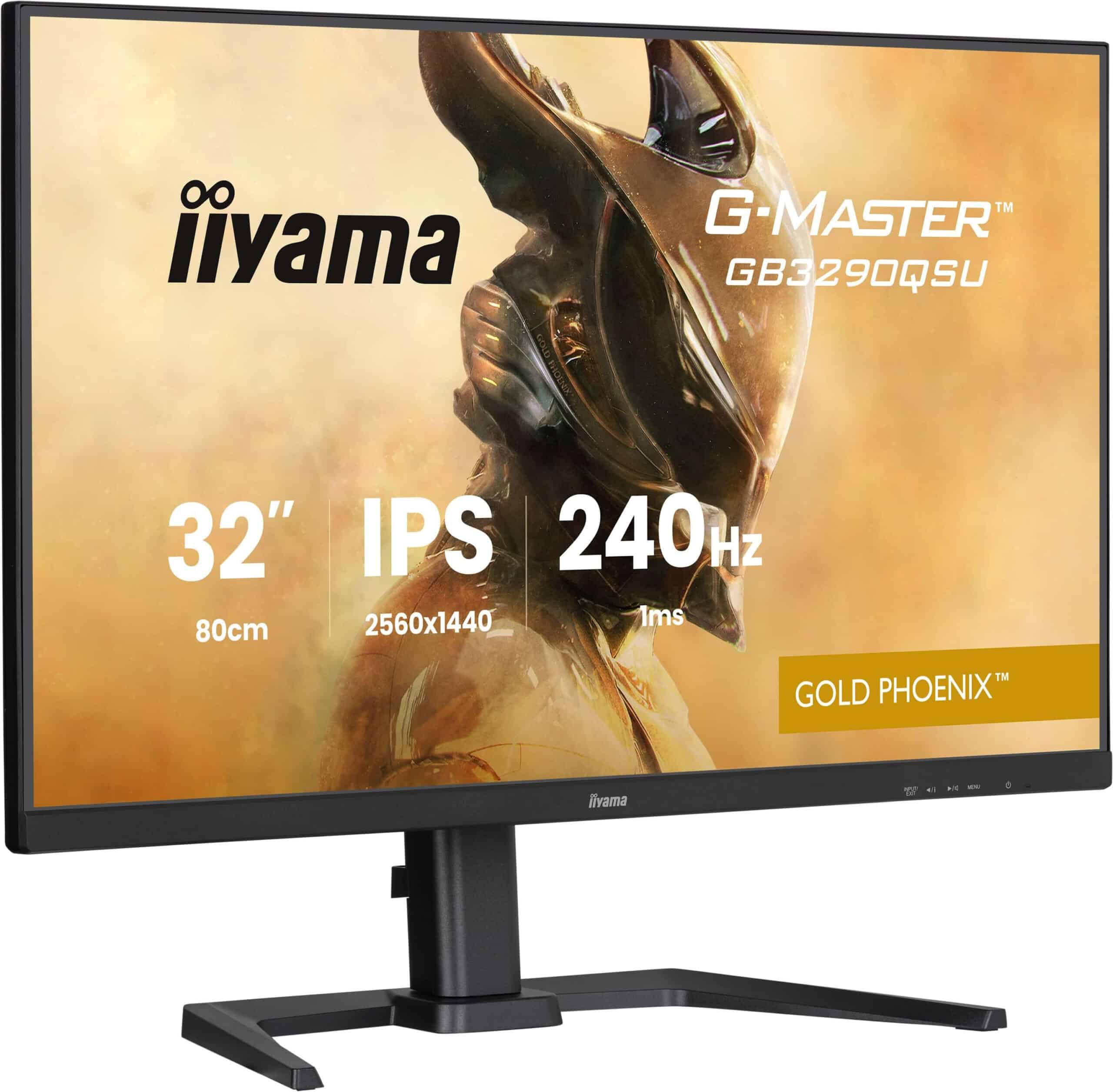 iiyama G-MASTER GB3290QSU-B1 computer monitor 80 cm (31.5") 2560 x 1440 Pixels Quad HD LED Zwart - Afbeelding 5