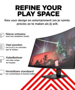 OMEN by HP 31,5 inch QHD 165 Hz Curved gaming monitor - OMEN 32c - Afbeelding 7