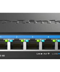 D-Link 5-poorts 2,5G Multi-Gigabit Desktop Switch - Afbeelding 3
